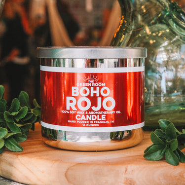 Boho Rojo Candle