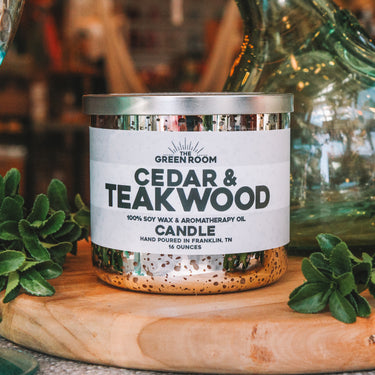 Cedar & Teakwood Candle