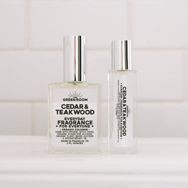 Cedar & Teakwood Organic Cologne